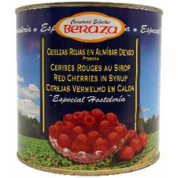 CEREZAS ROJAS EN ALMÍBAR 6/3 Kg.